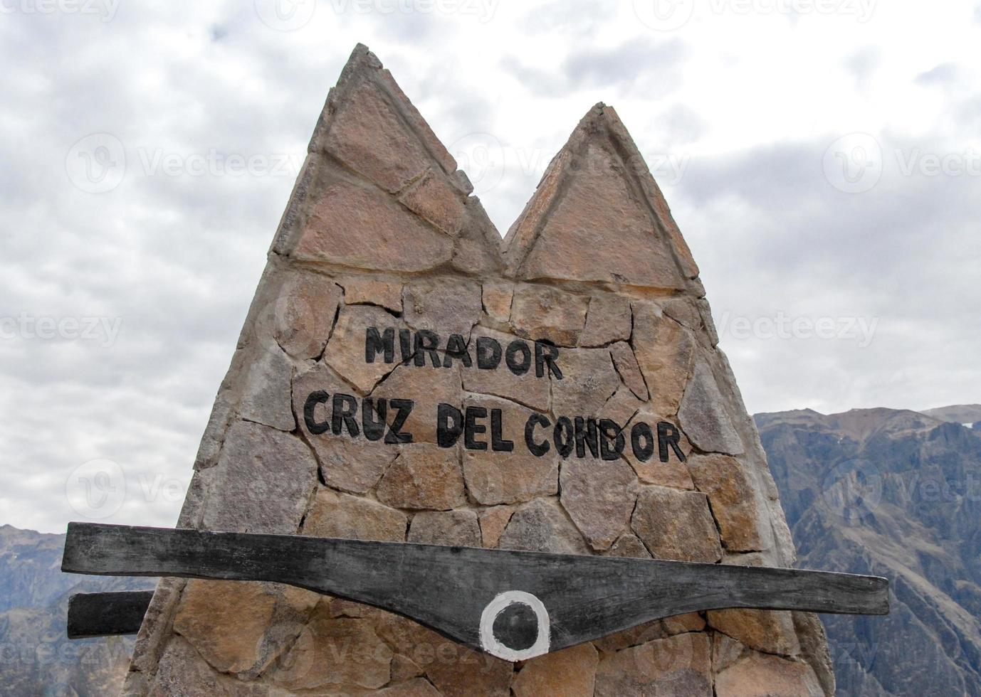 mirador Cruz del condor foto