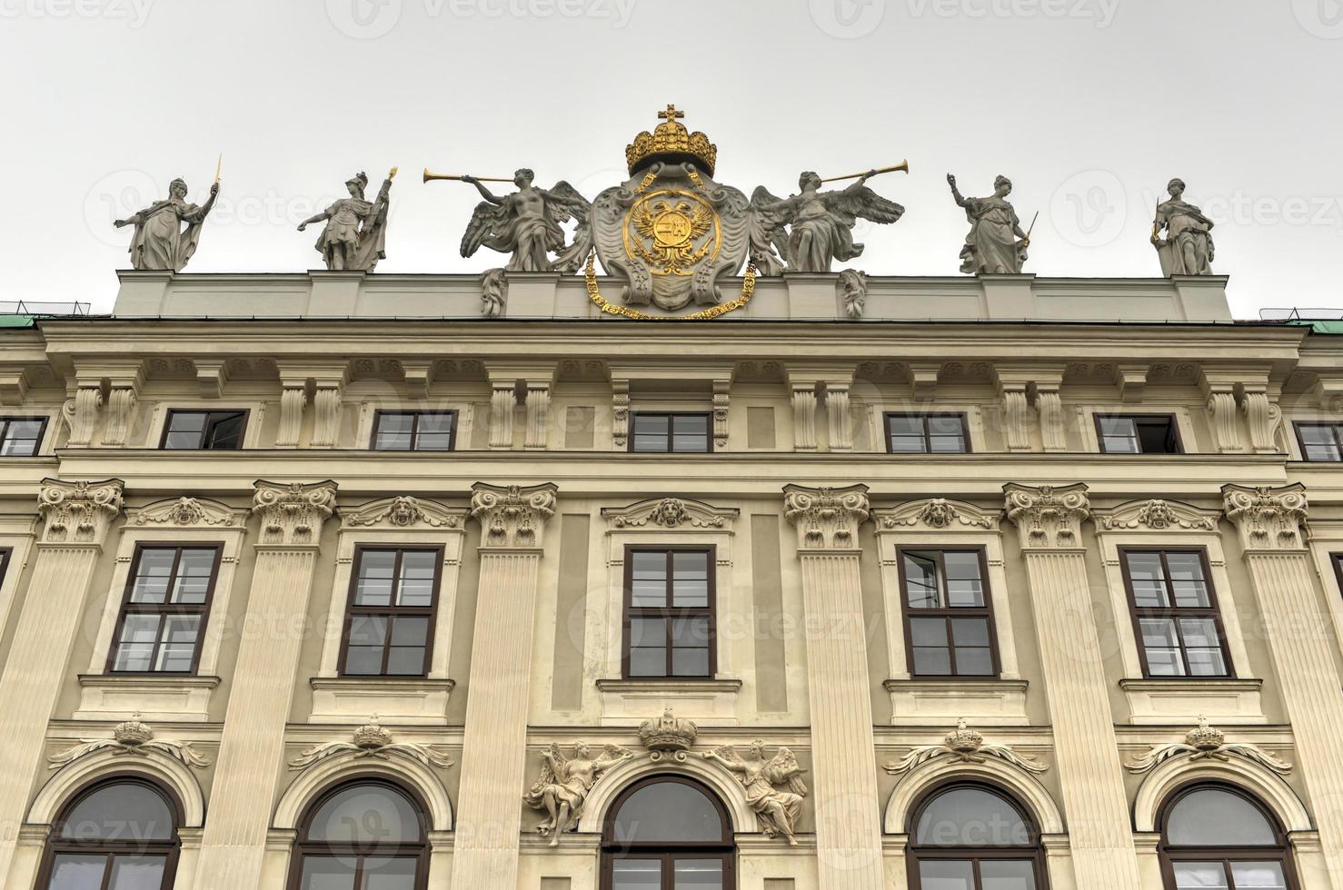 hofburg palazzo cortile - vienna, Austria foto