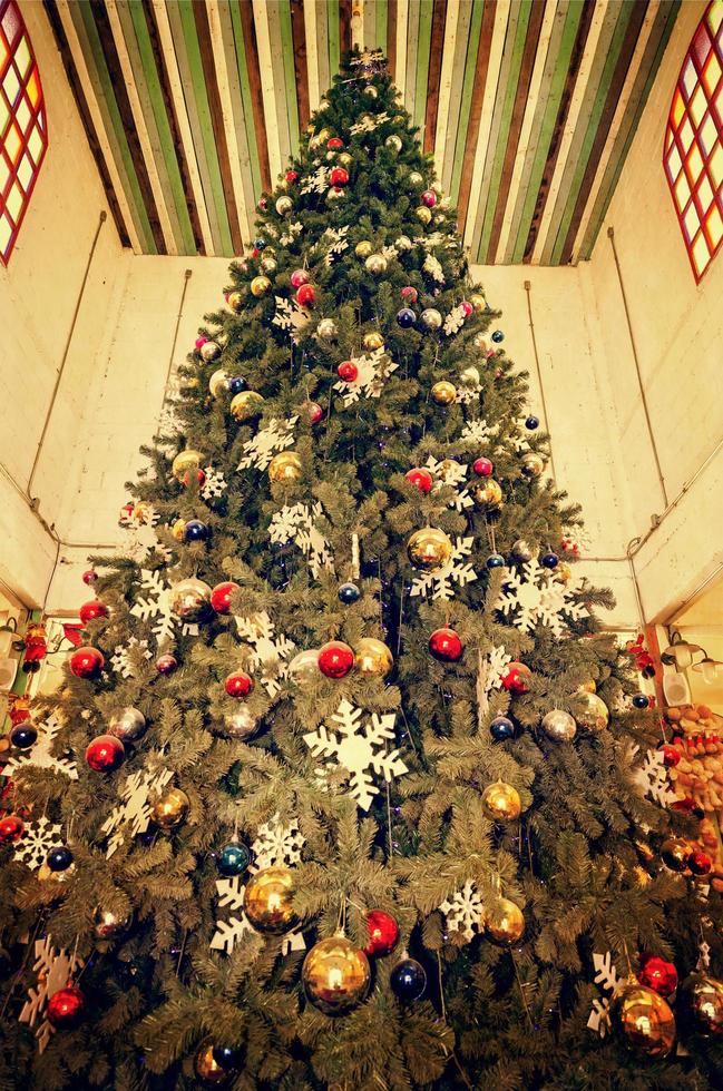 vecchio Natale albero foto