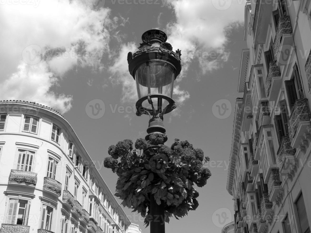 la città di malaga in spagna foto