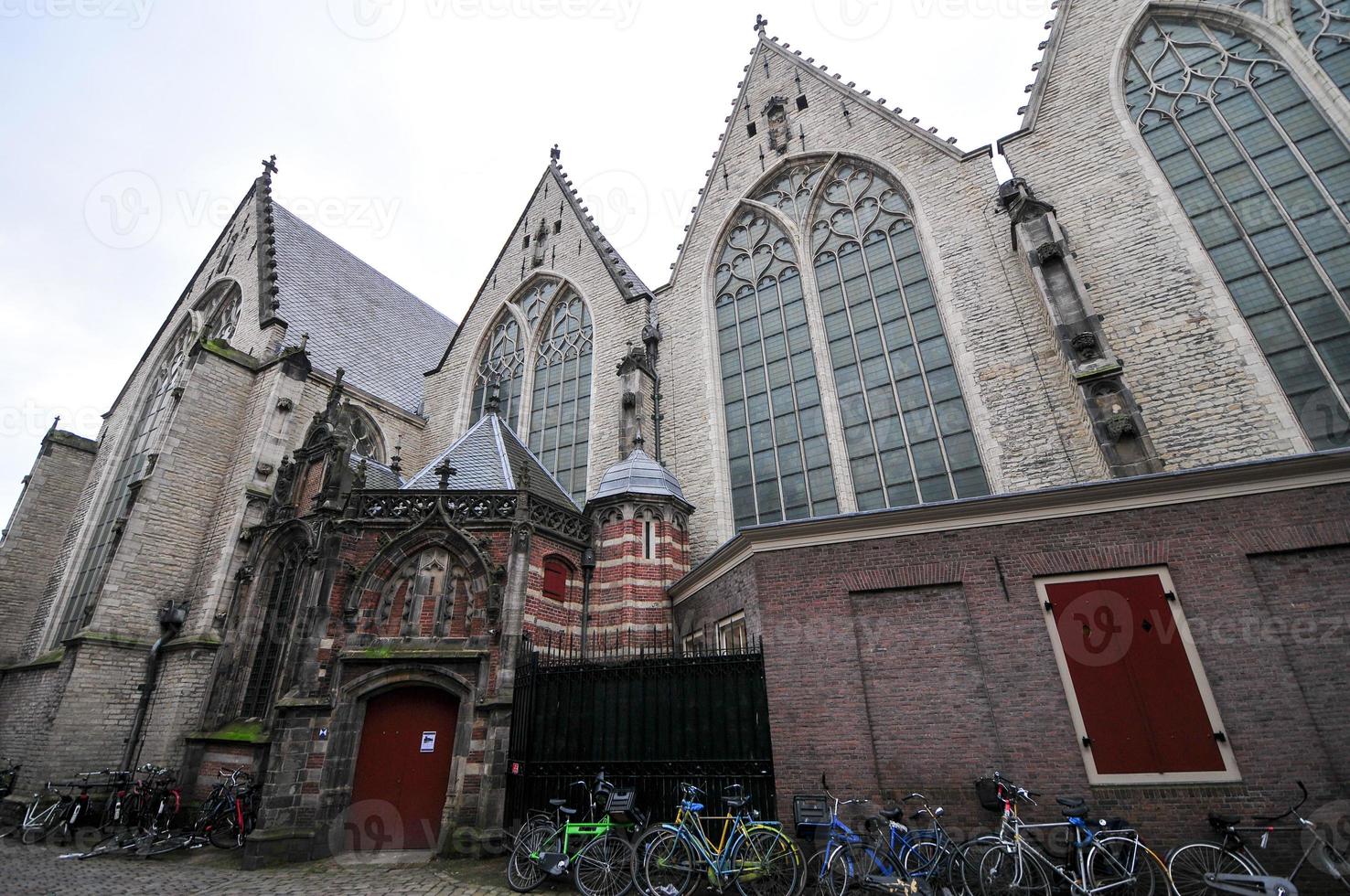 vecchio Chiesa - amsterdam, Olanda foto