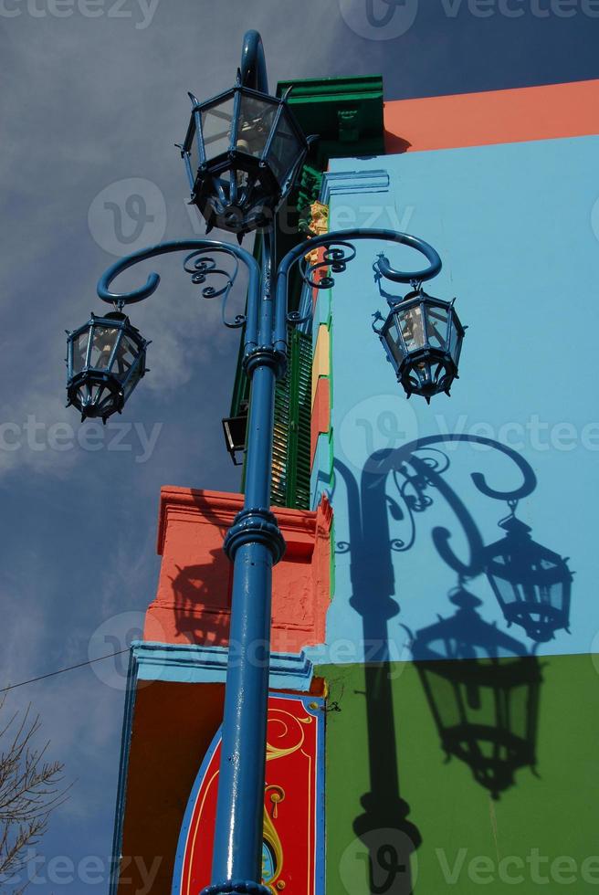 caminito strada, la boca - buenos va in onda, argentina foto