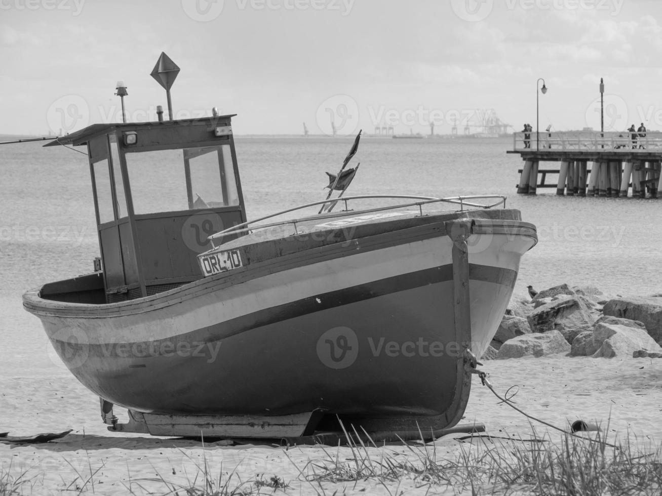 al mar baltico in polonia foto