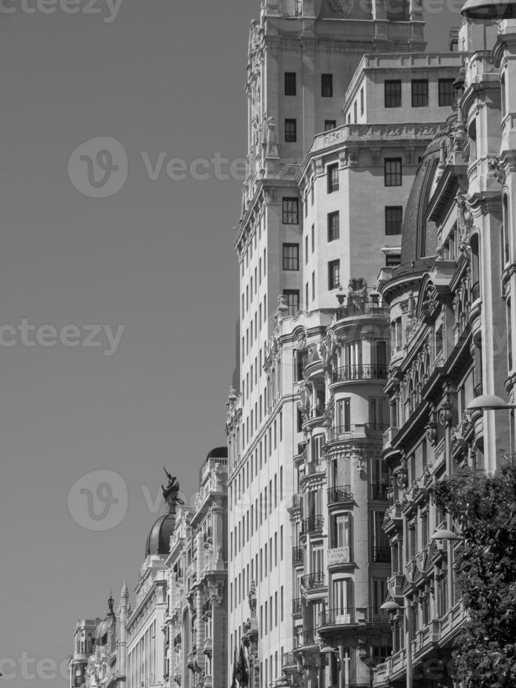 la città di malaga in spagna foto