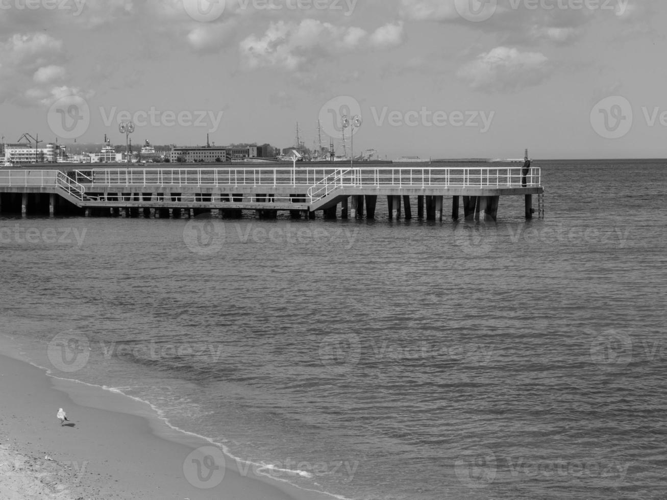 il mar baltico in polonia foto