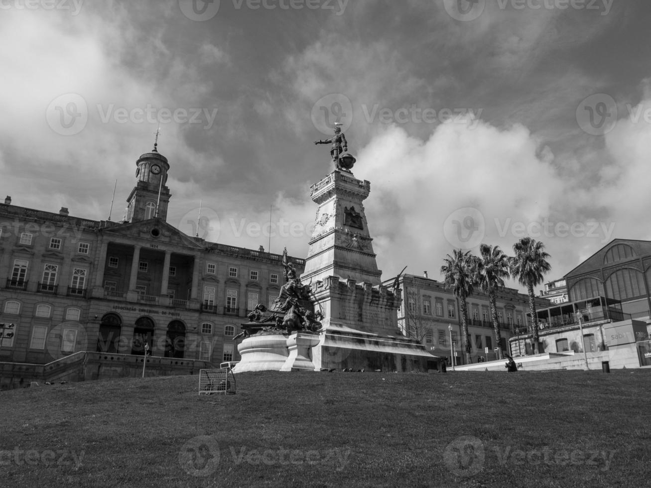 il cit di porto a il douro fiume foto