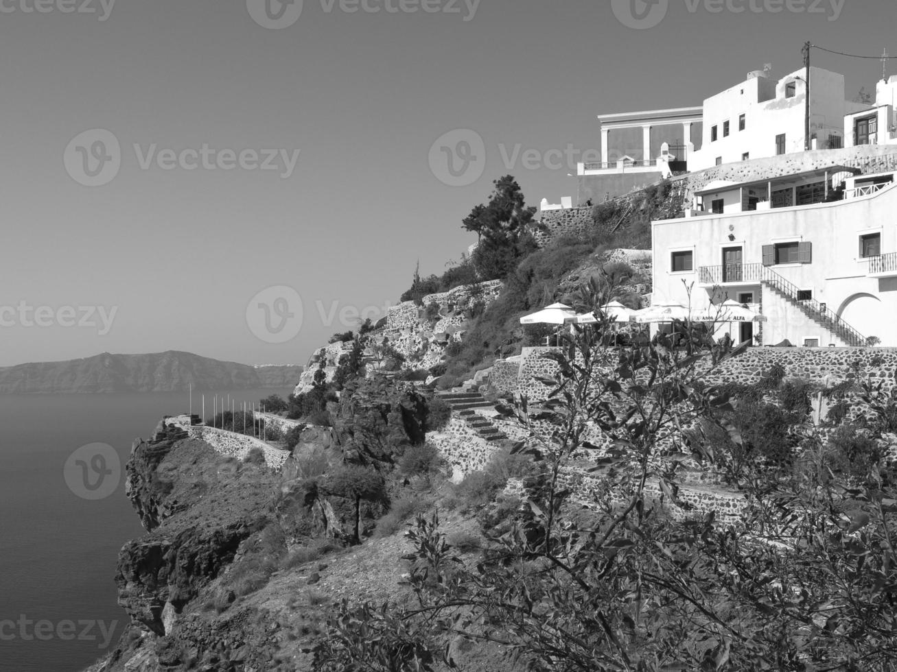 il greco isola santorini foto