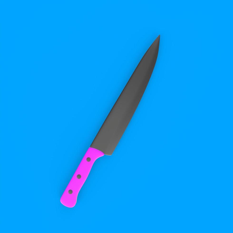 coltello isolato su sfondo foto