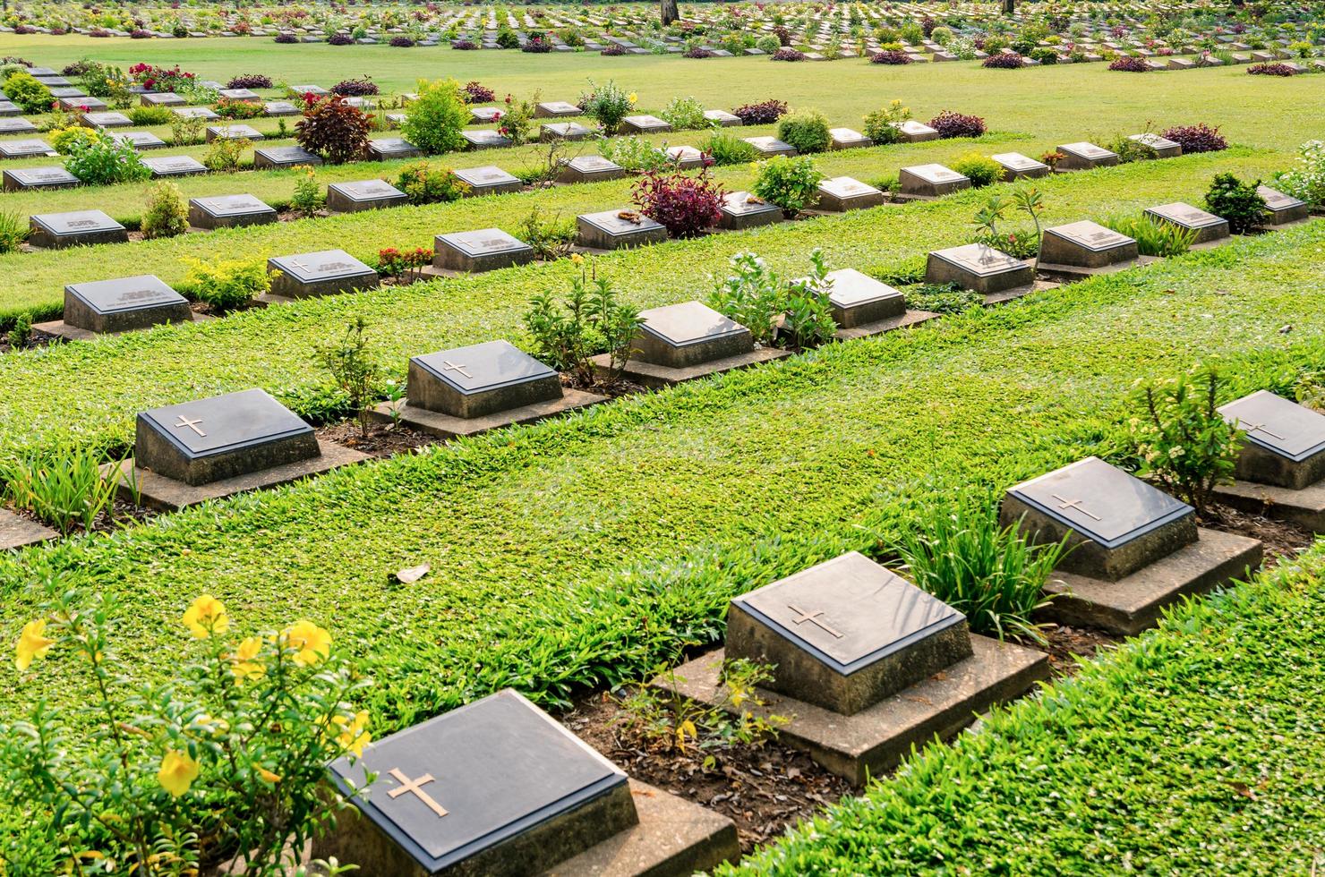 kanchanaburi guerra cimitero, don rak foto