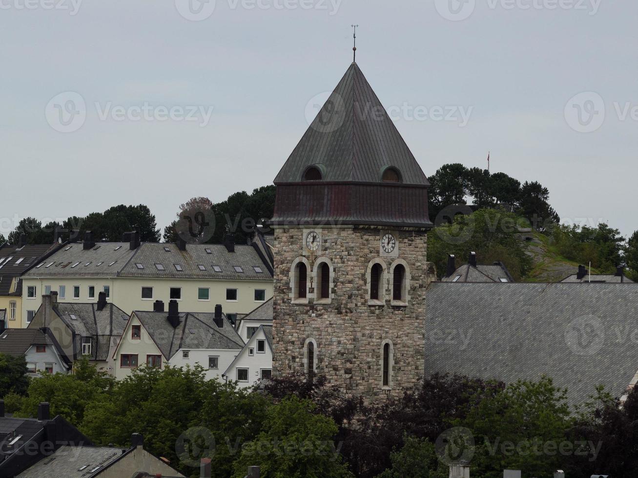 Stavanger città in Norvegia foto