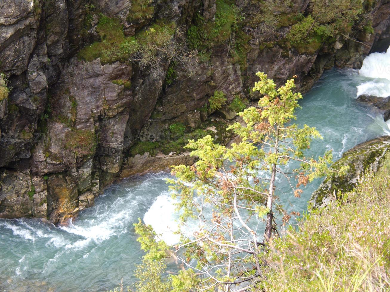 bellissimo fiordi di Norvegia foto