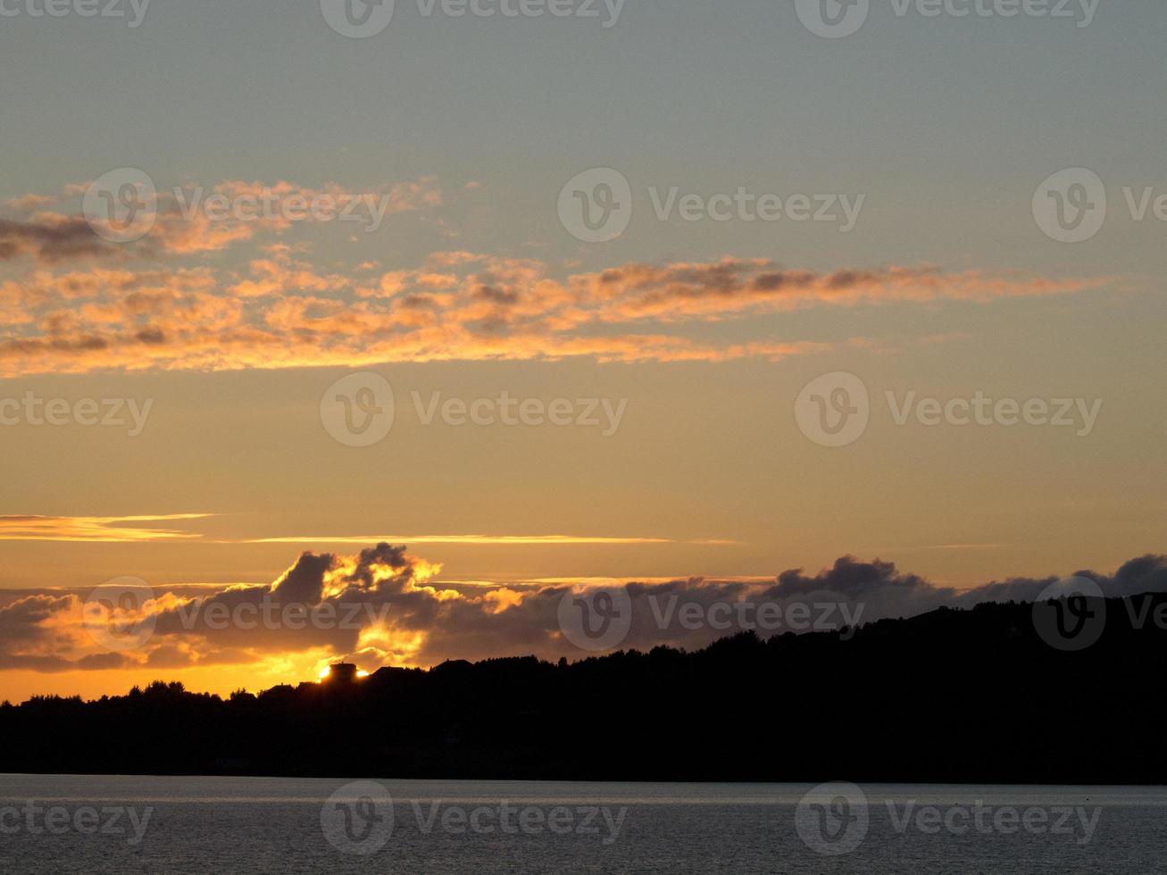 crociera nel il norvegese fiordi foto