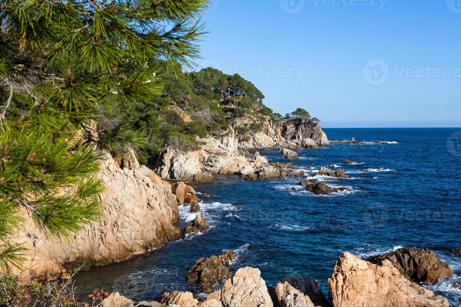 visualizzazioni di costa brava costa foto