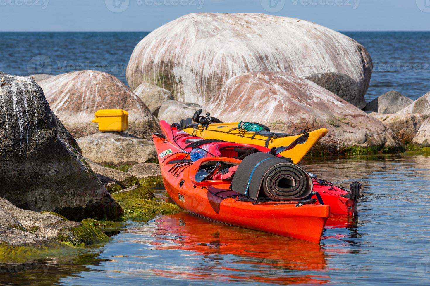 kayak nel il estate foto