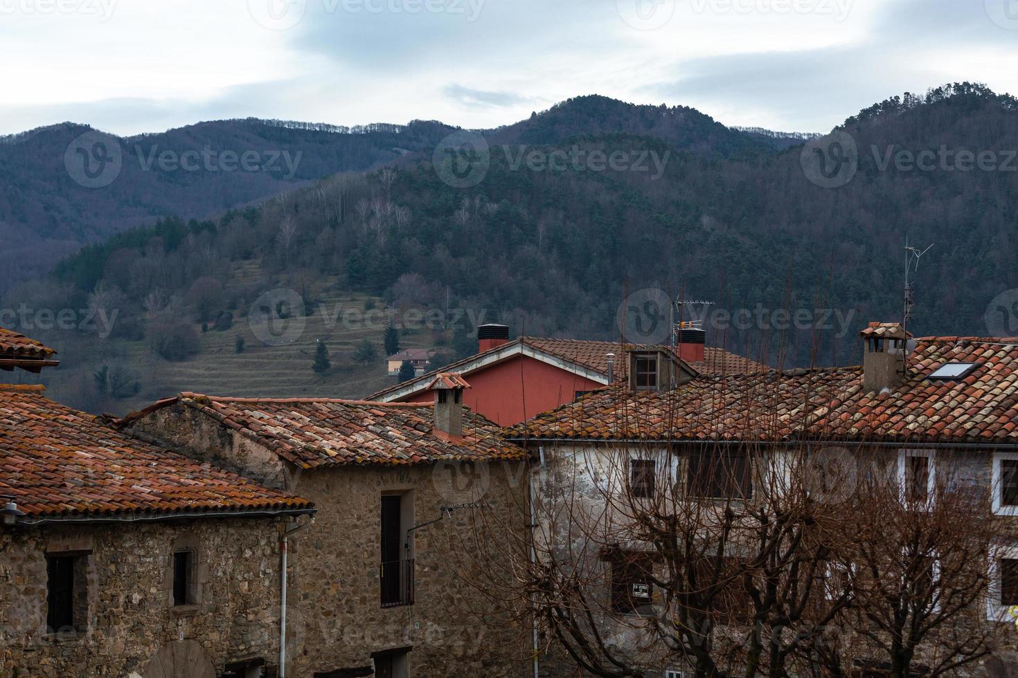 paesaggi a partire dal garrotxa nazionale parco di pirenei foto