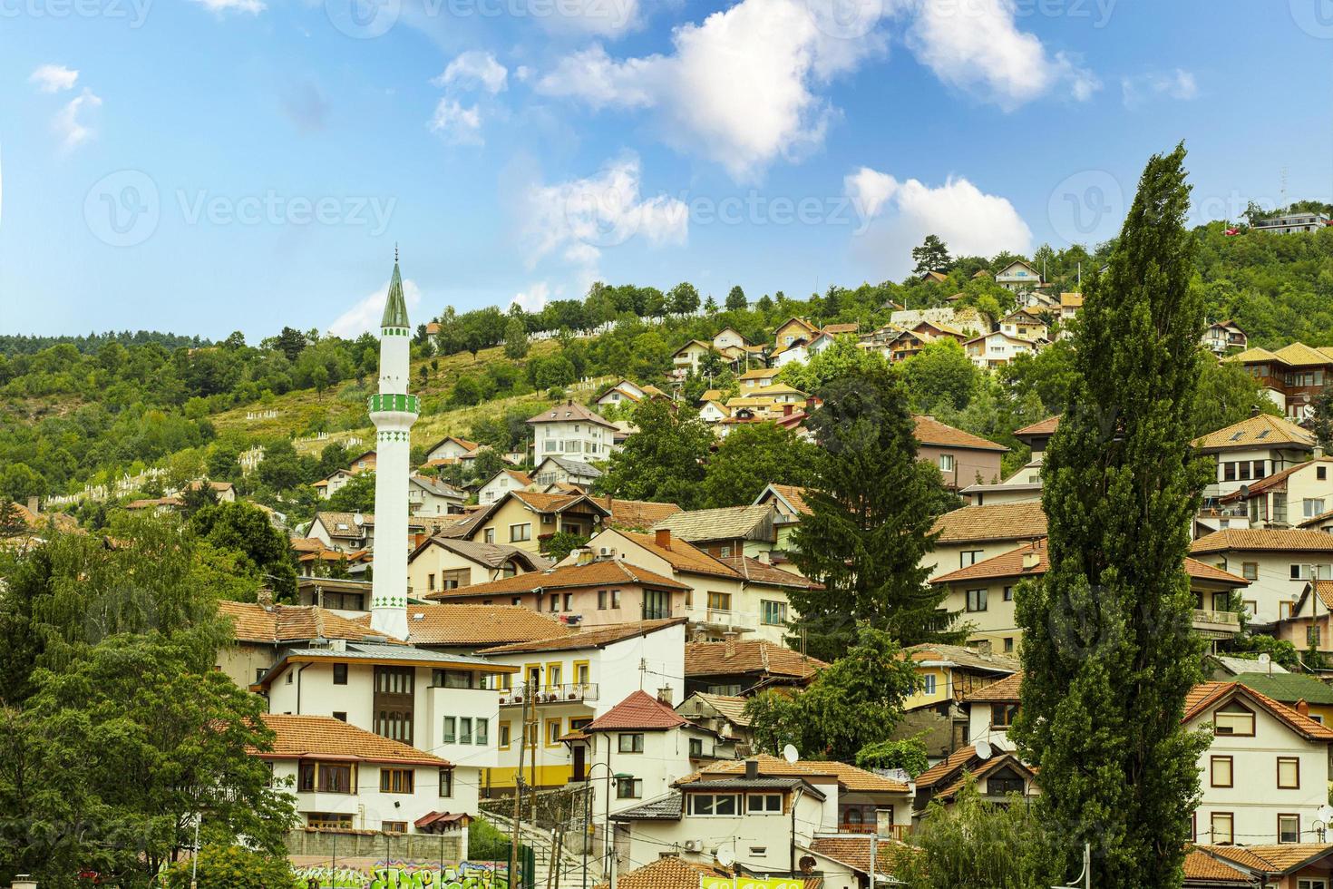 sarajevo, il capitale città di bosnia e erzegovina foto