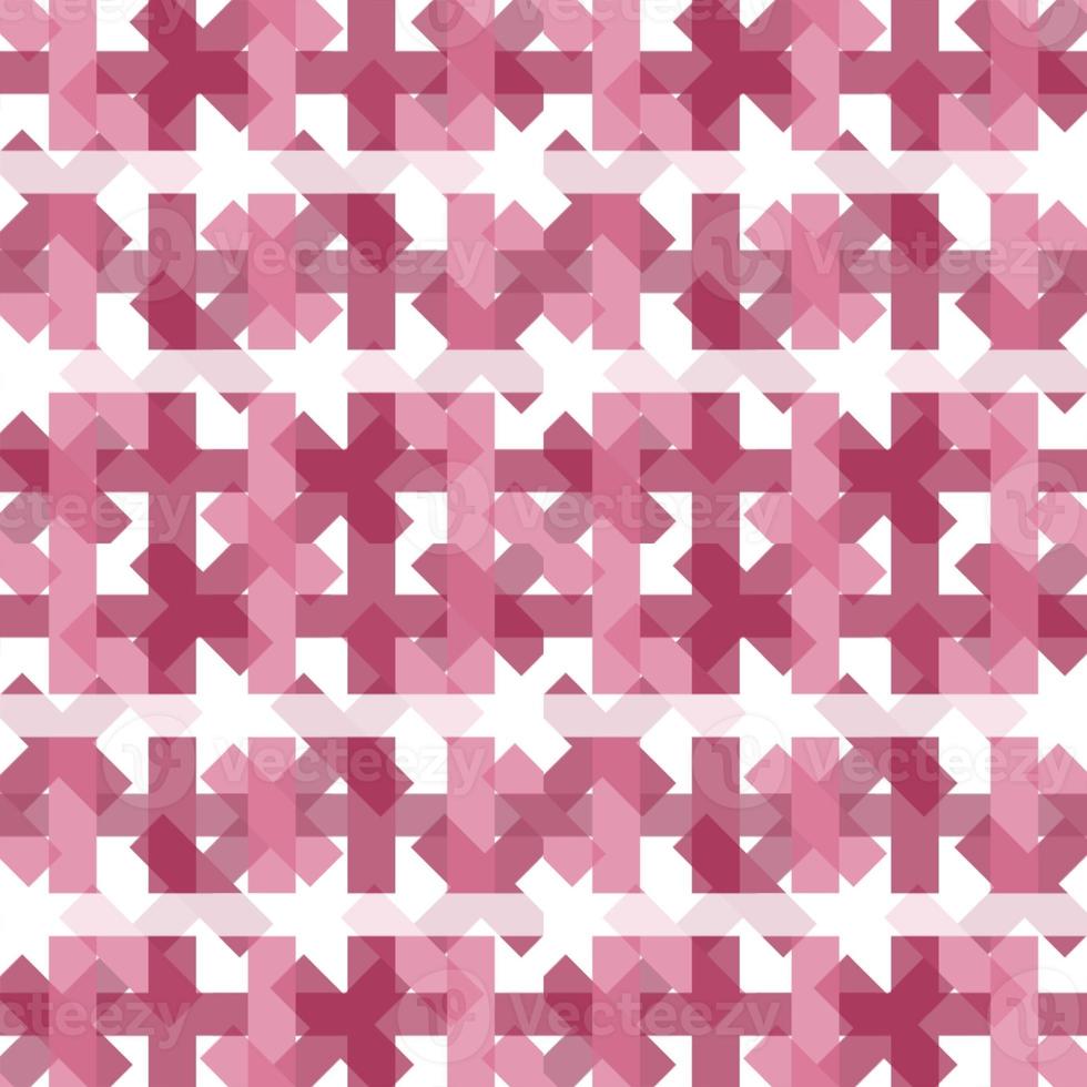 rosa sfondo rosso e bianca scacchi modello rosa e bianca strisce plaid di vimini cestino struttura senza soluzione di continuità modello Marrone e nero foto