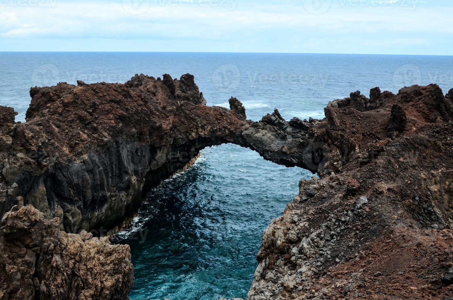 vista panoramica sull'oceano foto