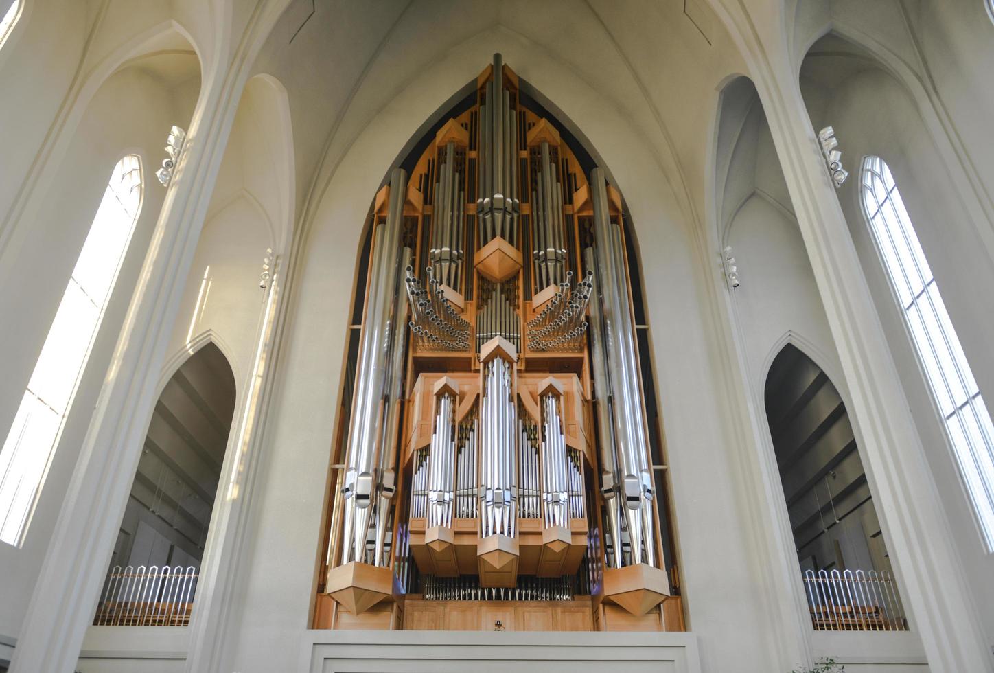 hallgrimskirkja Cattedrale nel Reykjavik , Islanda, 2022 foto