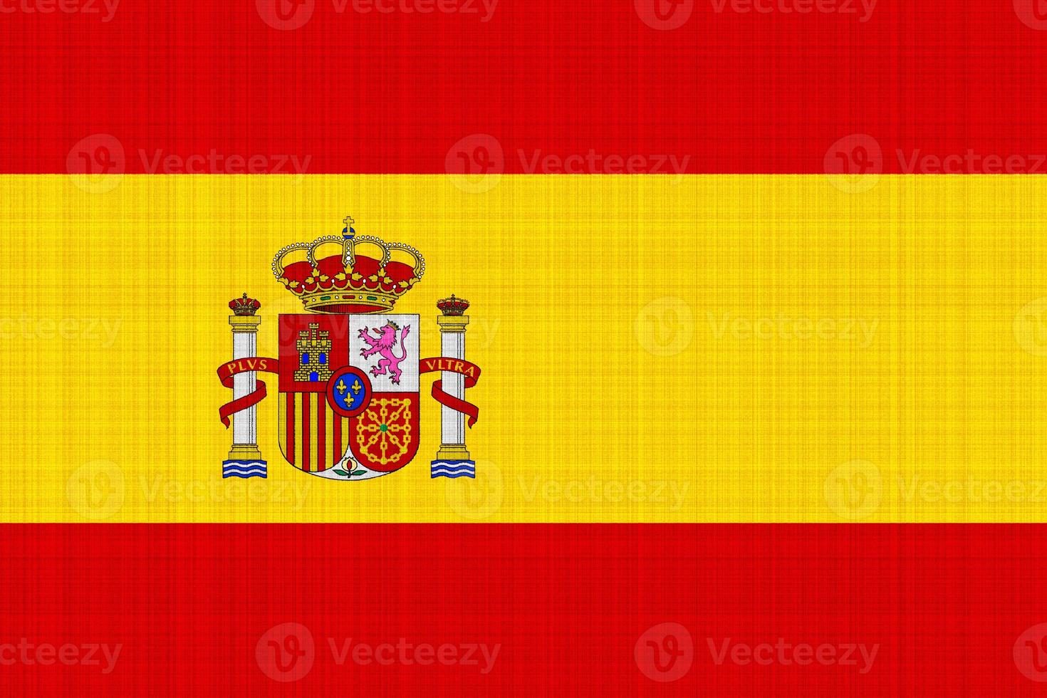 bandiera di Spagna su un' strutturato sfondo. concettuale collage. foto
