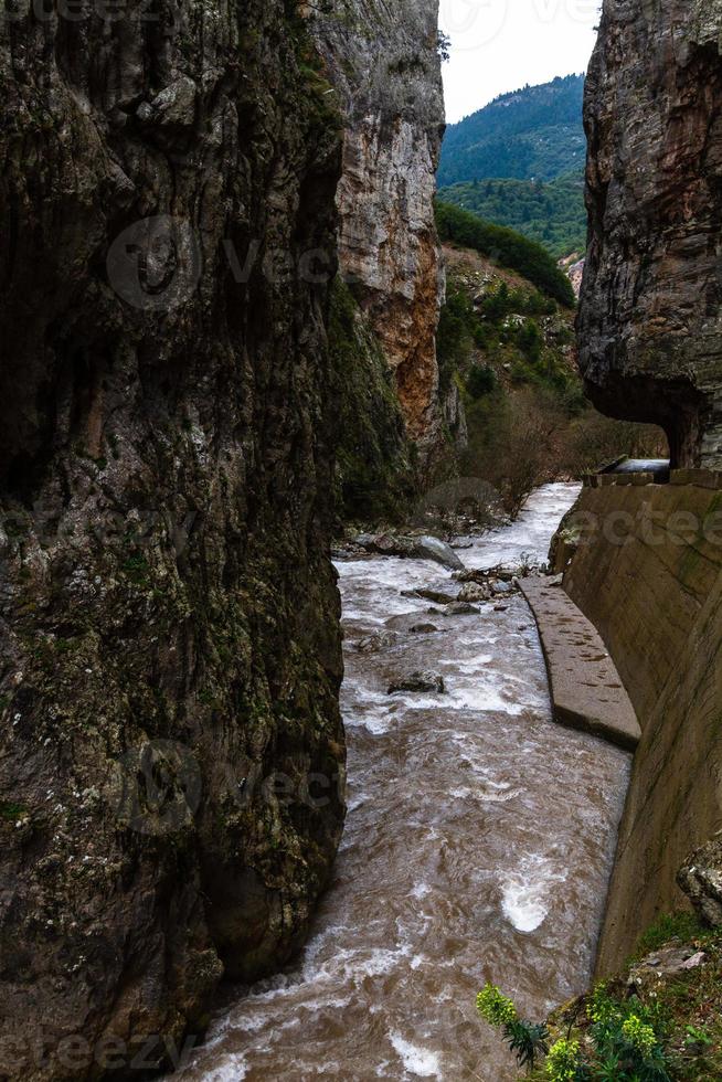 paesaggi a partire dal tzoumerka naturale parco foto