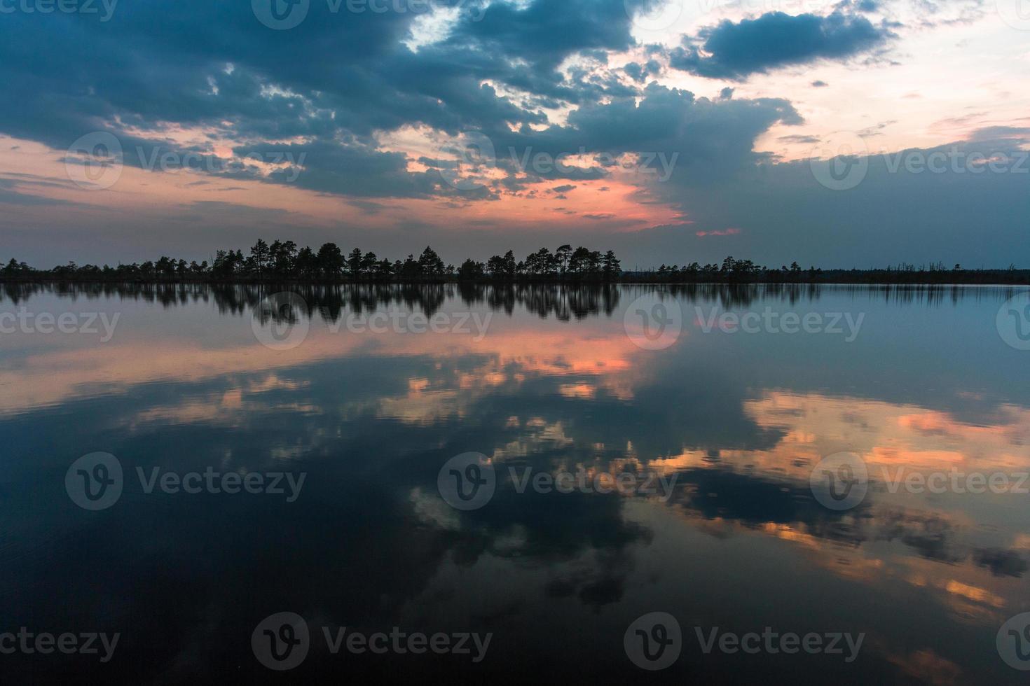 palude lago nel primavera foto