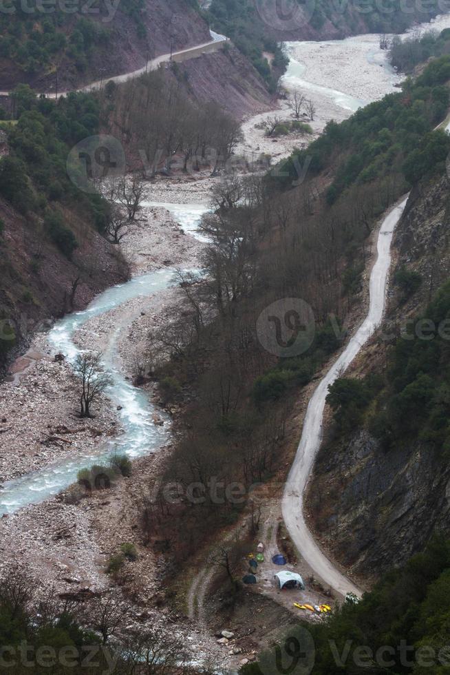 paesaggi a partire dal tzoumerka naturale parco foto