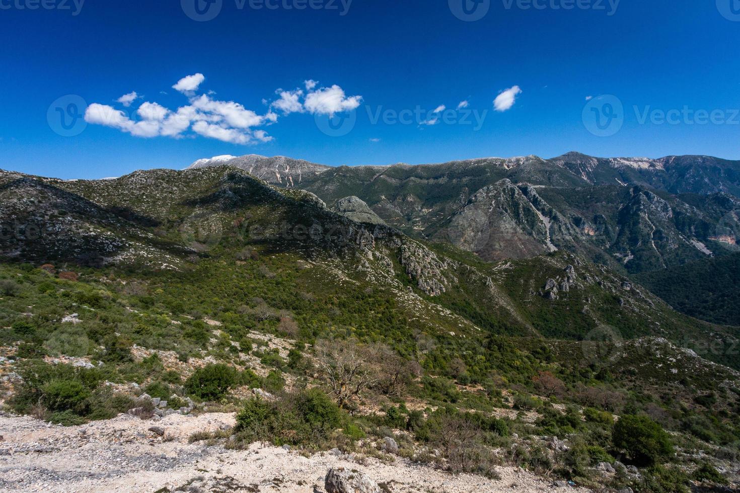 paesaggi a partire dal tzoumerka naturale parco foto