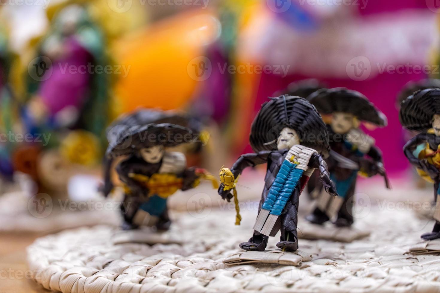 alebrije stile dipinto giocattolo giaguaro, tradizionale messicano artigianato Messico foto