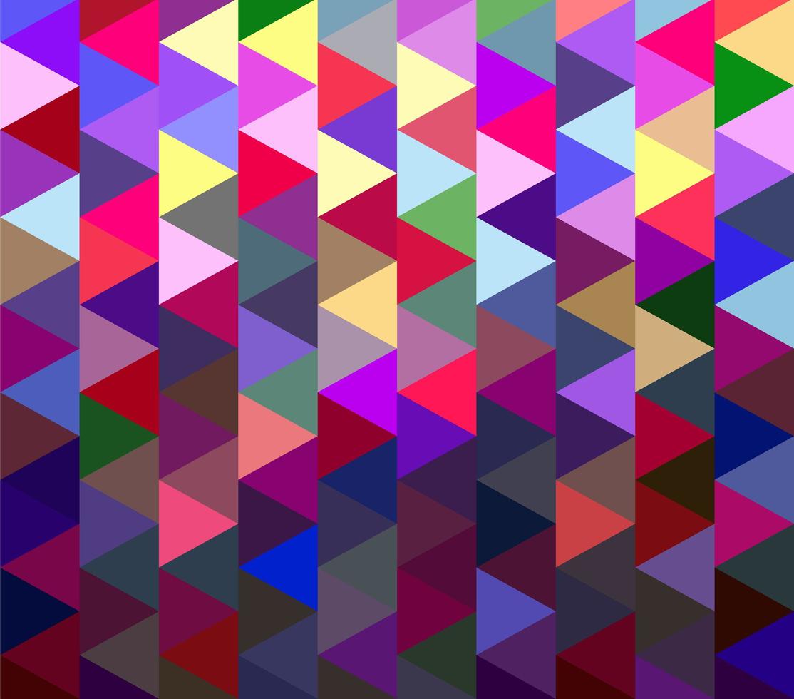 multicolore triangolare maglia foto