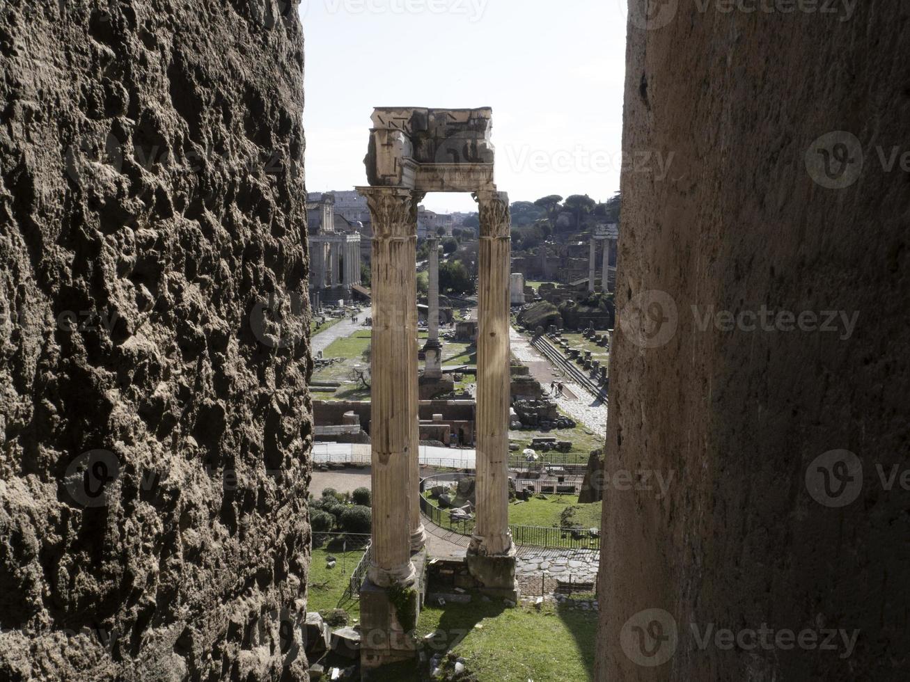 Roma imperiale forum aereo Visualizza foto