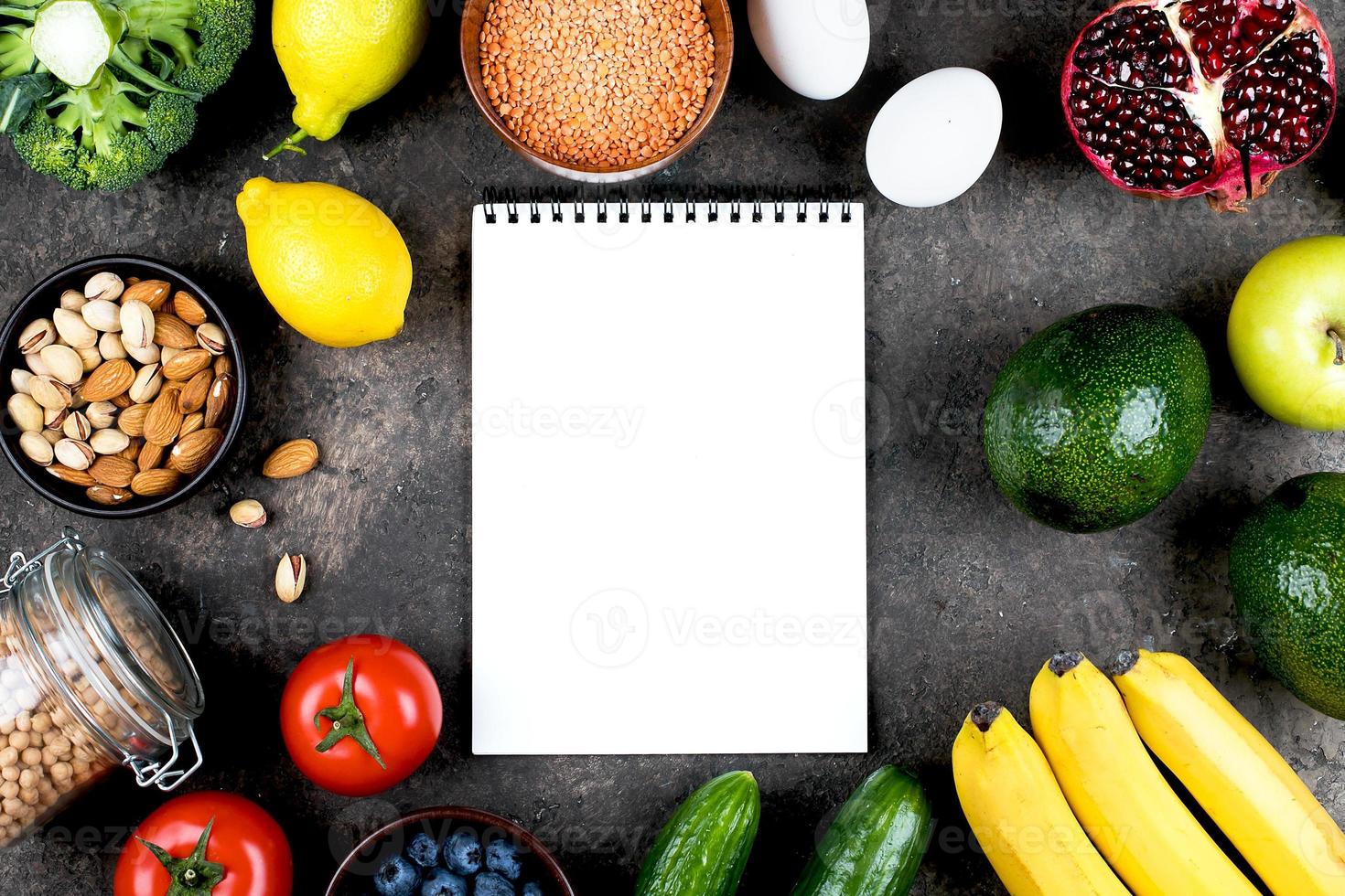 cibo modello ricetta concetto foto