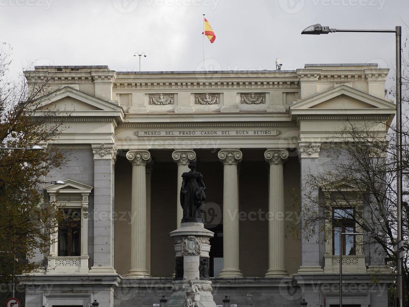 il prado Museo o museo del prado è il principale spagnolo nazionale arte Museo nel il centro di Madrid. foto