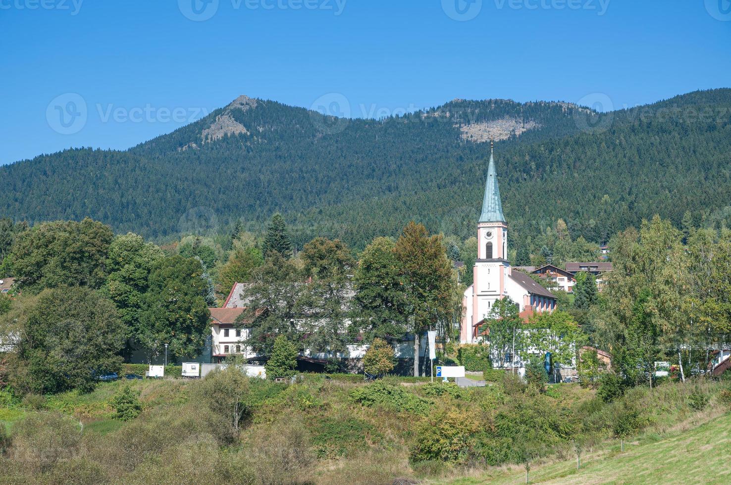 lohberg am Osser, bavarese foresta,baviera,germania foto