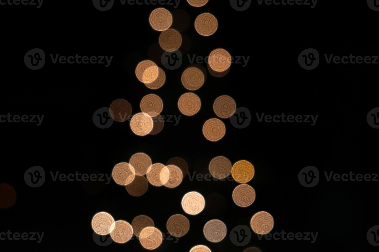 Natale albero leggero silhouette foto