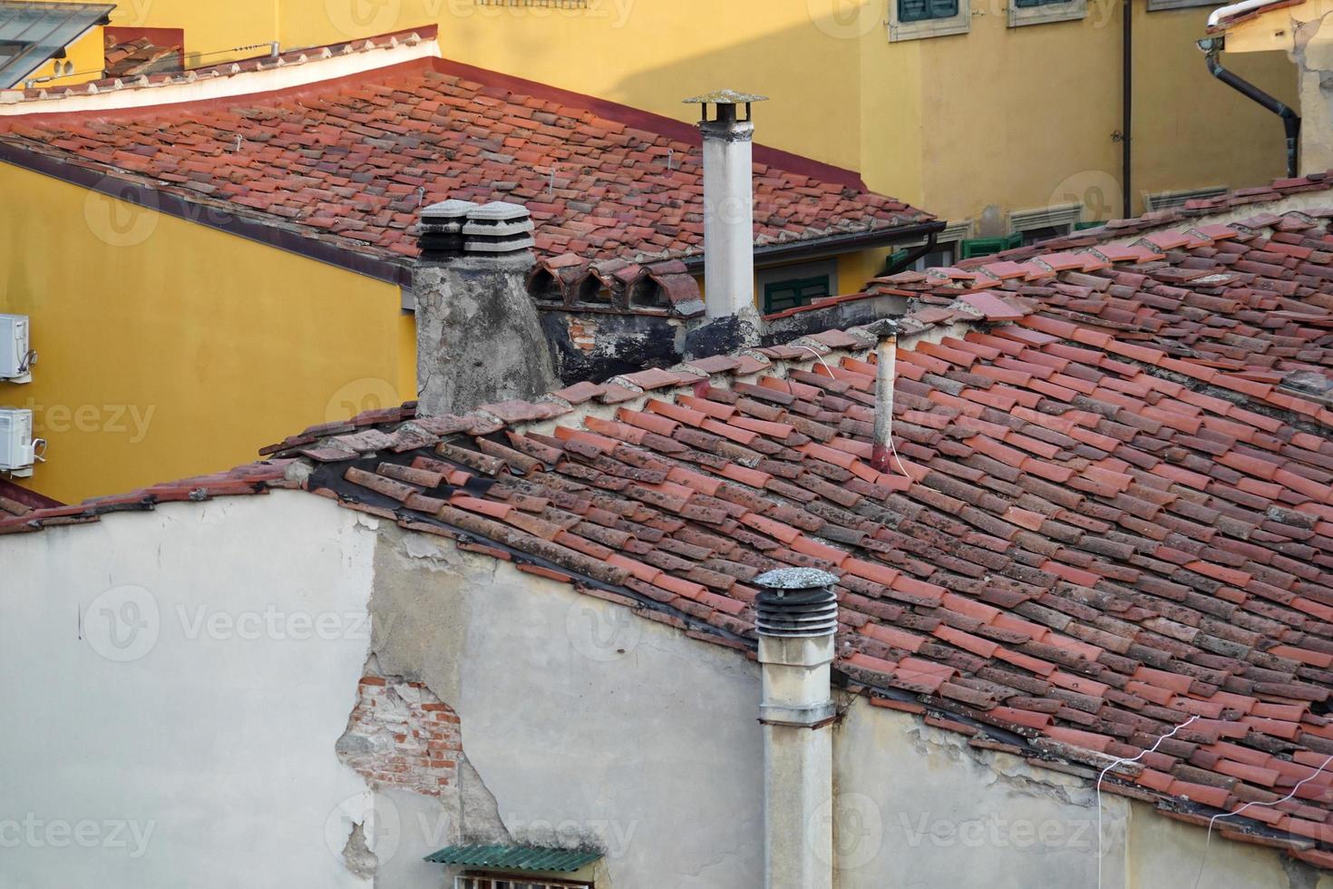 Firenze Italia vecchio case tetti dettaglio foto