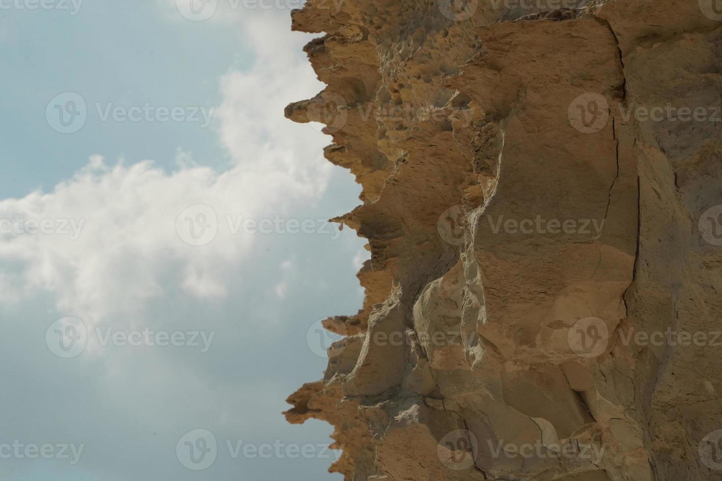 santo Peter piscine Malta roccia formazione buco su rocce foto