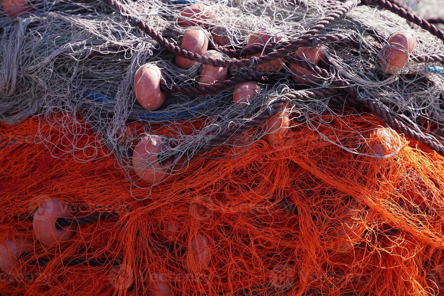 pescatori pesca netto dettaglio foto