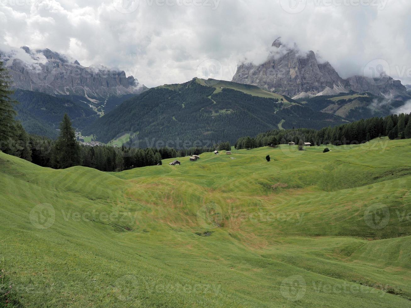 dolomiti montagne badia valle Visualizza panorama foto