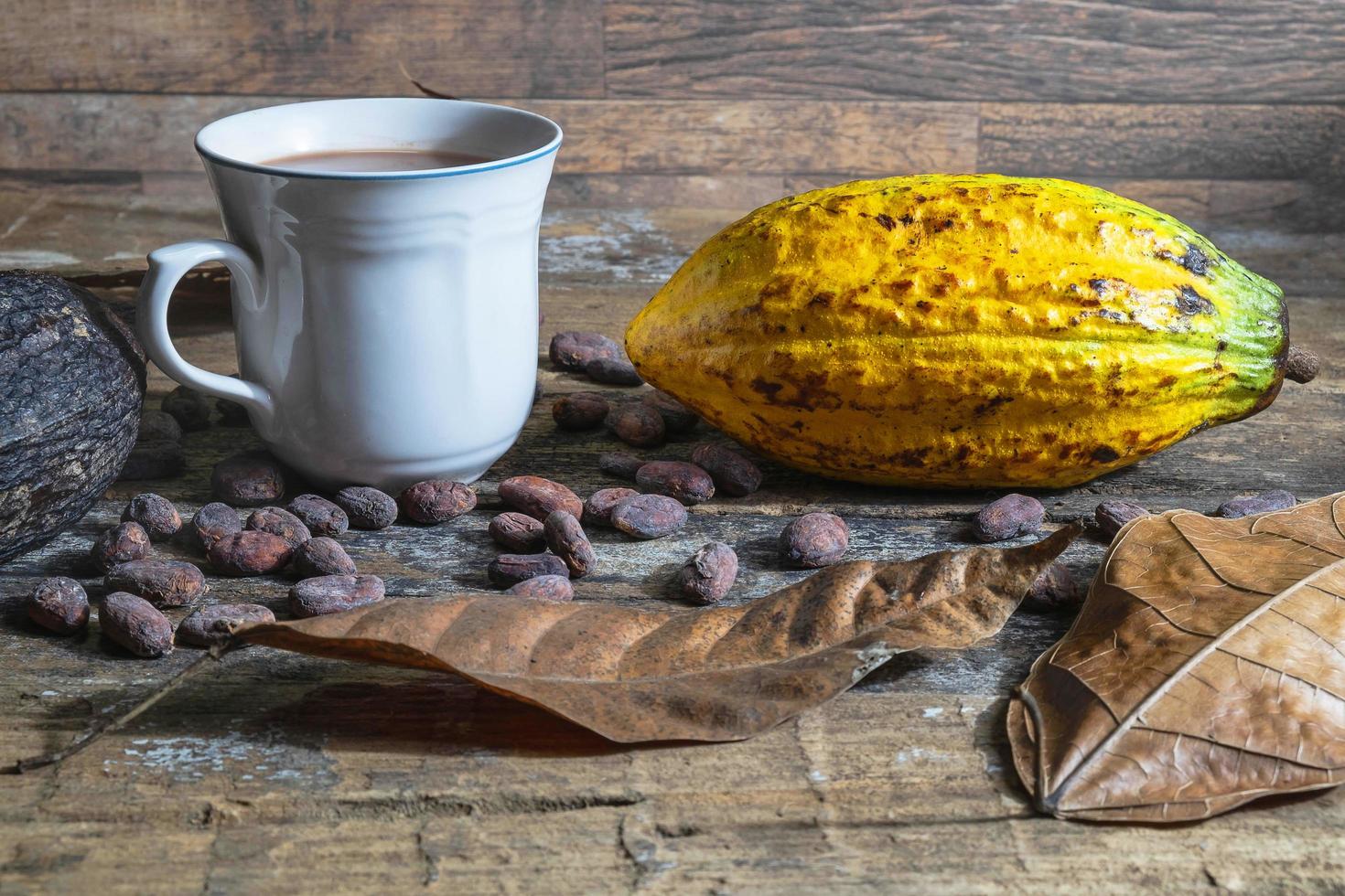 tazza di cioccolata calda foto