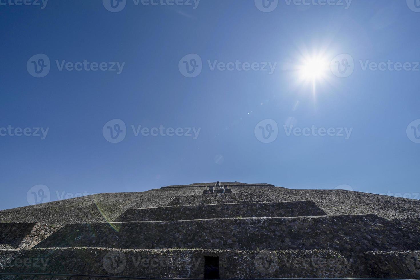 Messico città, Messico - gennaio 30 2019 - turista a Teotihuacan piramide Messico foto