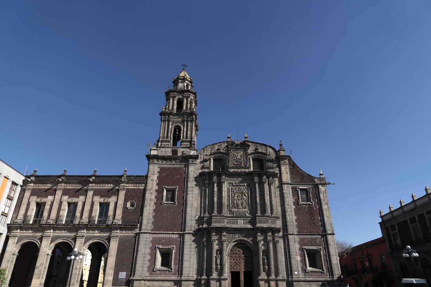 Messico città, Messico - gennaio 30 2019 - santo domingo posto foto