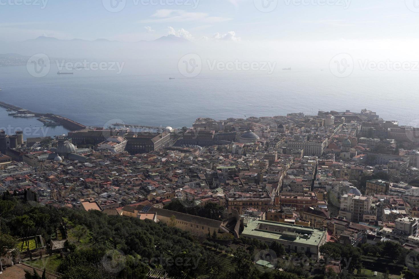 Napoli aereo Visualizza panorama foto