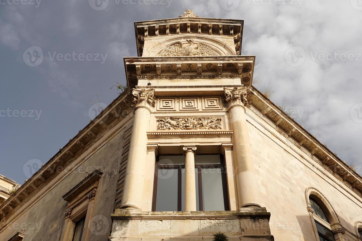 ortigia siracusa sicilia Italia vecchio Teatro foto