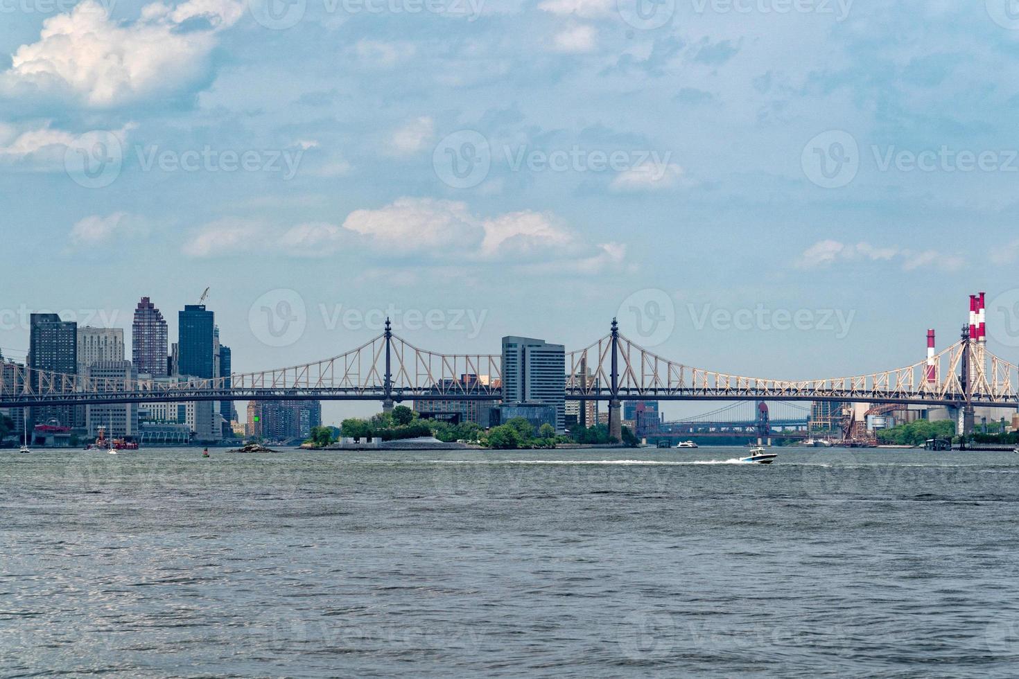 ed Koch queensboro ponte nel nuovo York città foto