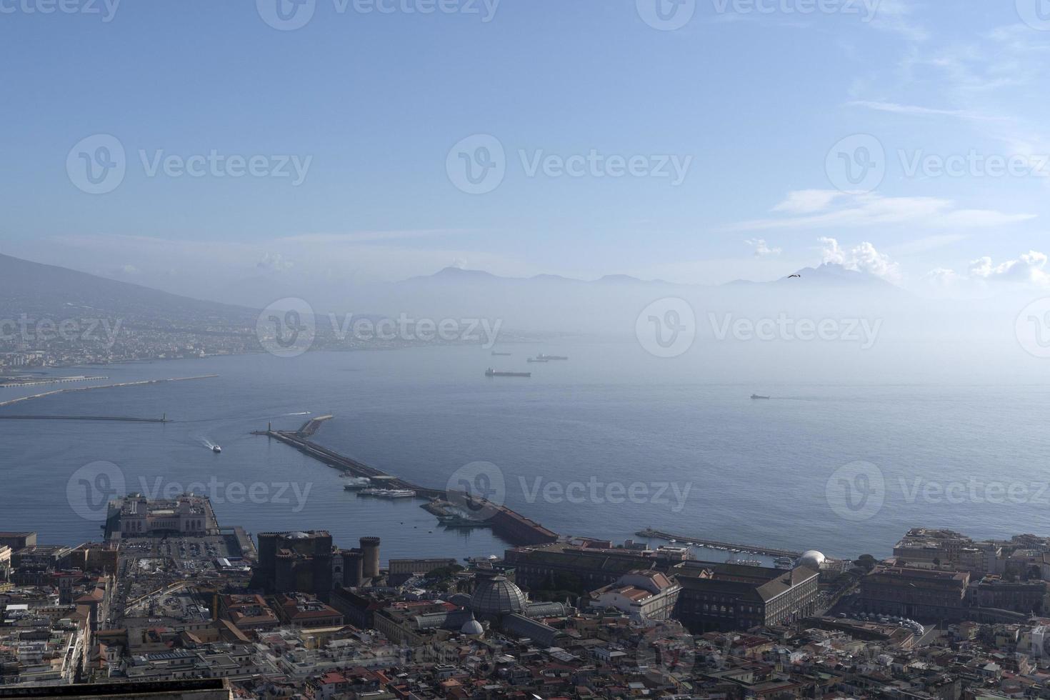 Napoli aereo Visualizza panorama foto