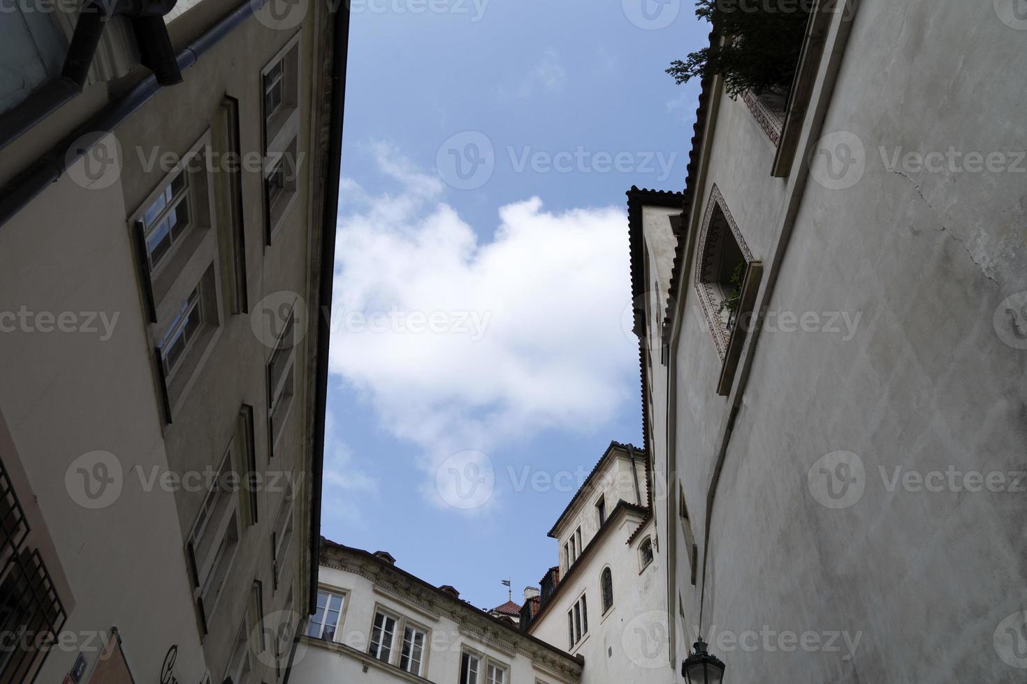 praga vecchio cittadina edificio dettaglio foto