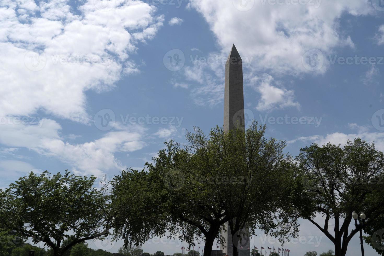 Washington memoriale obelisco monumento nel dc foto