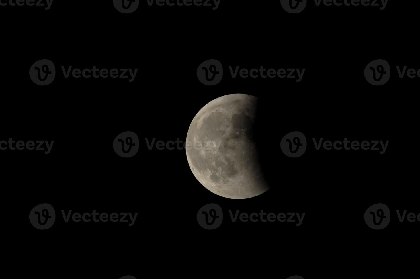 avvicinamento Visualizza di il Luna foto