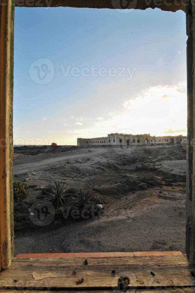 Visualizza di un abbandonato luogo foto